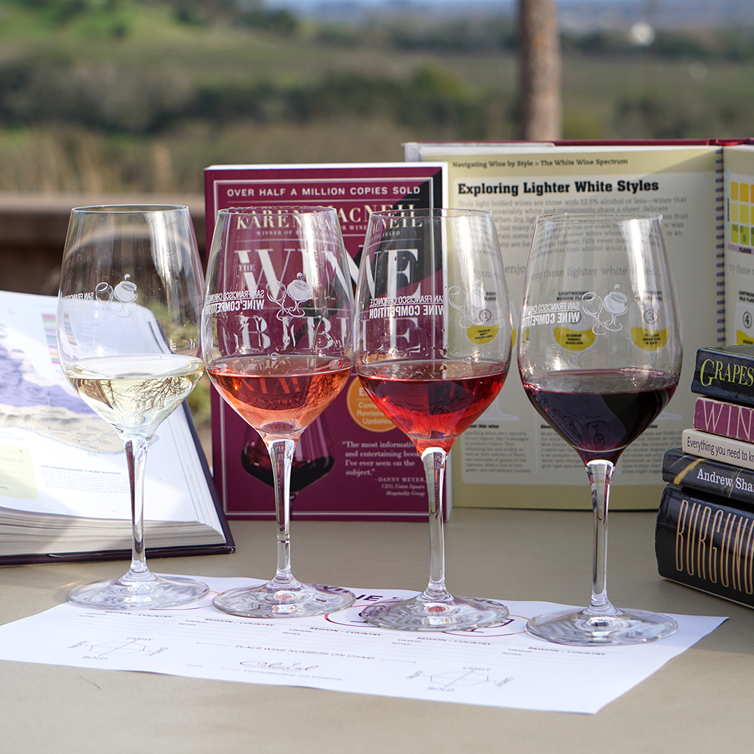 Wine Studies student